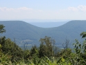 Saddle mountain, West Virginia.