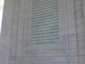 Jefferson Memorial. The words inscribed on the wall are so powerfull. I hope they forever be true to those who yearn for justice and liberty.