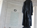 Jefferson Memorial. The words inscribed on the wall are so powerfull. I hope they forever be true to those who yearn for justice and liberty.
