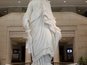 The Statue of Freedom. The figure on top, the crown, of the Capitol building.