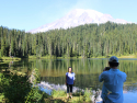 Reflection lake, Paradise Rd, WA 706.