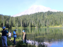 Reflection lake, Paradise Rd, WA 706.