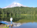 Reflection lake, Paradise Rd, WA 706.