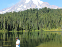 Reflection lake, Paradise Rd, WA 706.