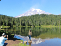 Reflection lake, Paradise Rd, WA 706.