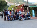 Vietnamese visiting Casia, Italy.