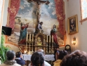 Holy mass at Basilica in Wadowice, Poland.
