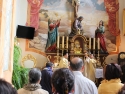 Holy mass at Basilica in Wadowice, Poland.