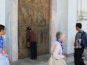 Holy door at St Paul's Basilica.