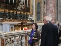 Pope John XXIII tomb.