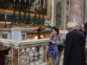 Pope John XXIII tomb.