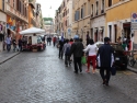 Street is Borgo Pio in Rome.