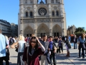 The Notre Dame, Paris.