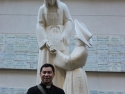 Father Van Dinh and  Saint Louise de Marillac .