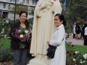 St Therese at Carmelite convent in Lisieux.