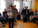 inside St. Therese childhood home in Lisieux, France.