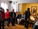 inside St. Therese childhood home in Lisieux, France.