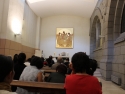 Mass at Basilica of St. Therese, Lisieux, France.