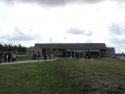 Rest stop on the way to Lourdes, France.