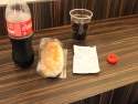 Look at the cost for a Coke and a cold sandwich at Charles de Gaulle, its 8.4 Euro. 