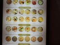 Food menu.